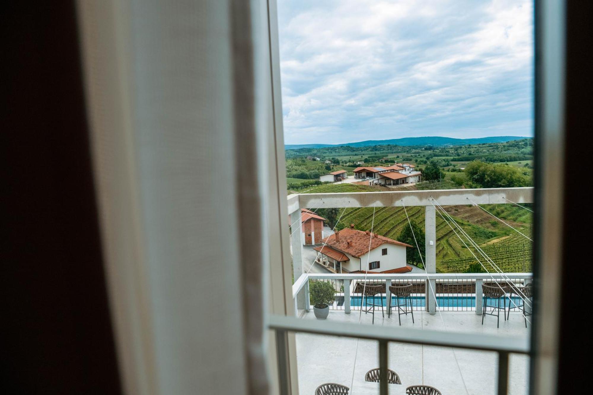 Posestvo Scurek Wine Bed & Breakfast Dobrovo Bagian luar foto